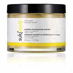 sukibody - exfoliate foaming body cleanser