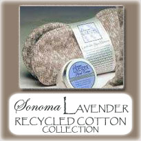 Sonoma Lavender Recycled Cotton Collection