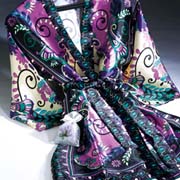 Sonoma Lavender - Purple Silk Nuvo Kimono