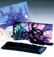 Sonoma Lavender - Jewelry Rolls and FREE eye pillow