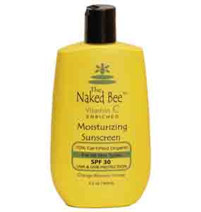 The Naked Bee - Moisturizing SPF 30 Sunscreen  5.5 oz.