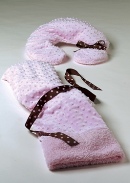 Sonoma Lavender - Lavender Pink Dot Spa Heatwrap or Neck Pillow