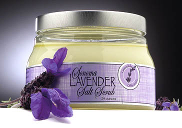 Sonoma Lavender - Lavender Salt Scrub