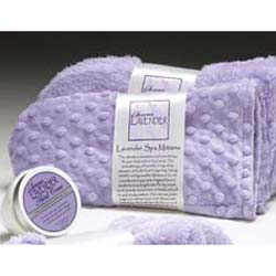 Sonoma Lavender - Lavender Spa Mittens DOT Fabric
