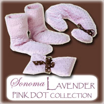 Sonoma Lavender Pink Dot